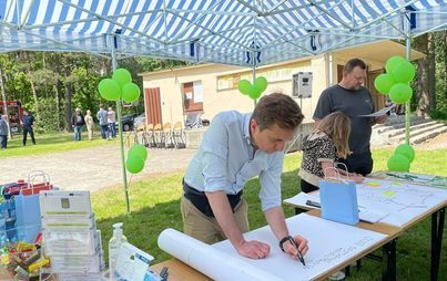 Zdjęcie do ,,Happening dotyczący konsultacji społecznych&quot; zakończony !