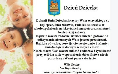 Zdjęcie do Życzenia na Dzień Dziecka 