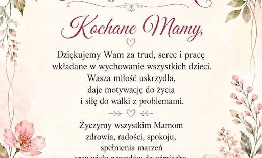 Zdjęcie do Życzenia z okazji Dnia Mamy