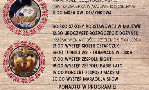 Zdjęcie do Zaproszenie na Dożynki Gminy Sidra!
