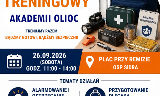 Zdjęcie do KRAJOWY DZIEŃ TRENINGOWY &ndash; ZAPRASZAMY MIESZKAŃC&Oacute;W GMINY SIDRA!